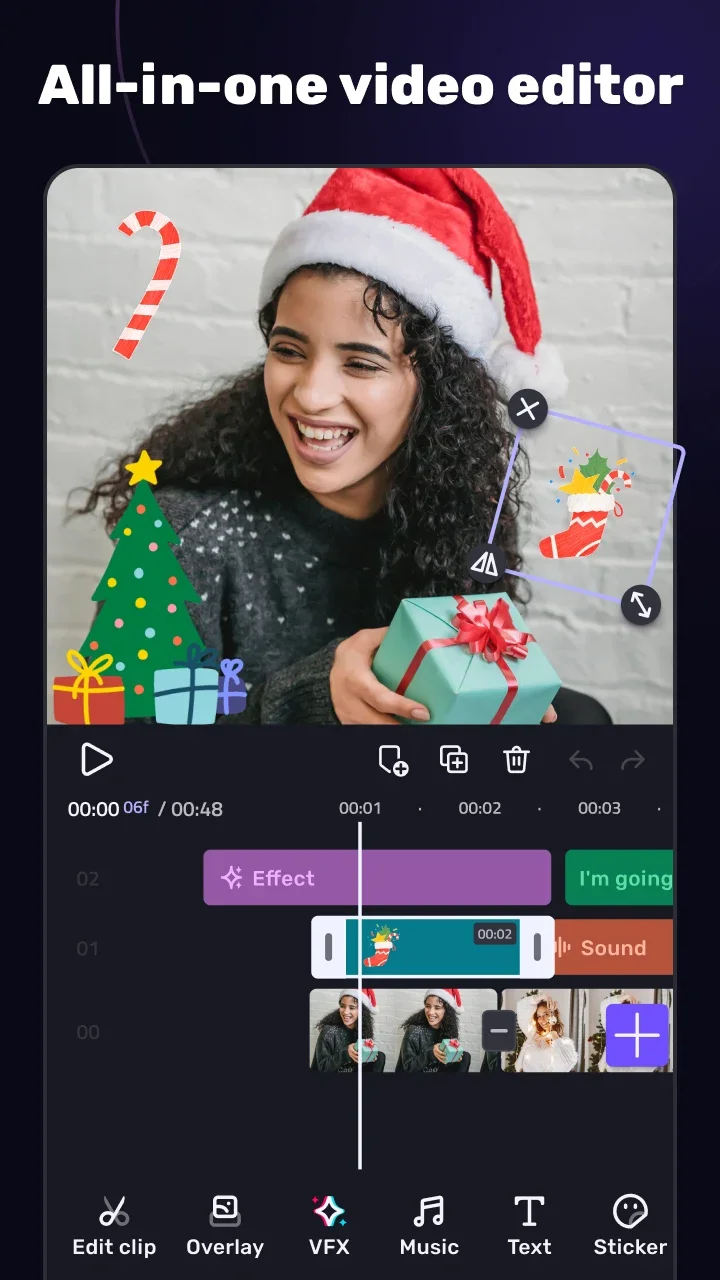 لقطة شاشة AI Video Editor - VivaCut
