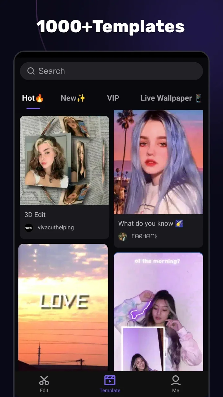 لقطة شاشة AI Video Editor - VivaCut